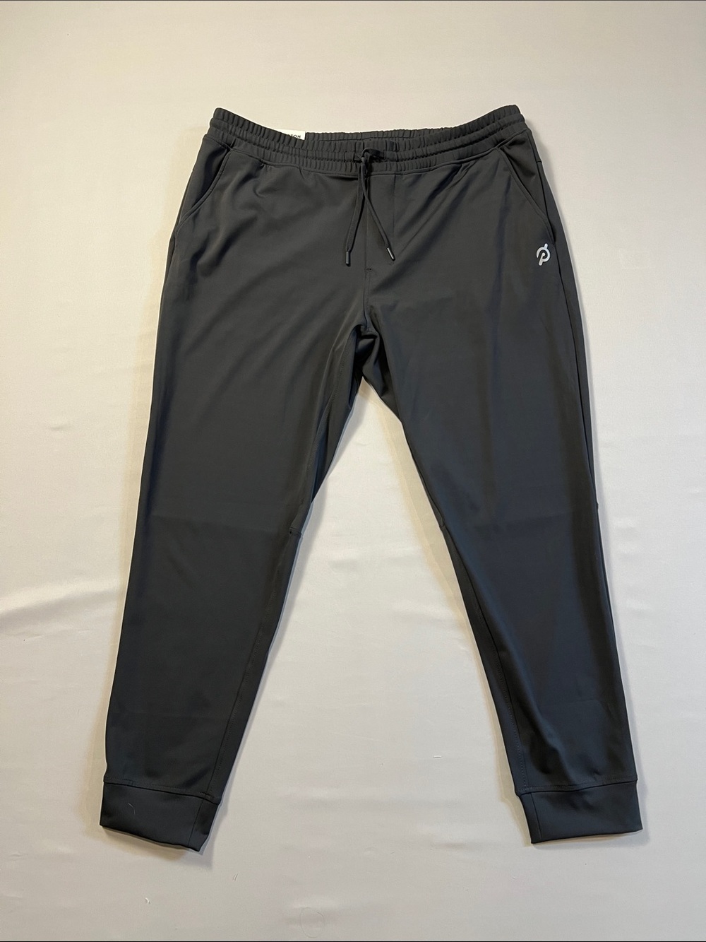 Peloton Men’s Gray Athletic Joggers with Elastic Waist